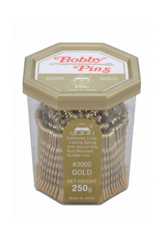 555 Bobby Pins GOLD 2