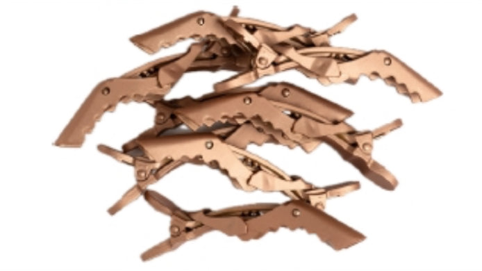 GLIDE Rose Gold Gorilla Clips 8 Pack