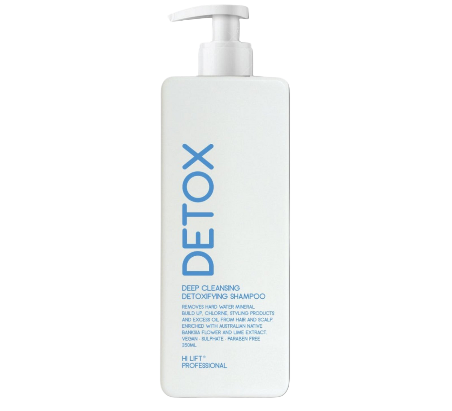 Hi lift Detox shampoo bottle