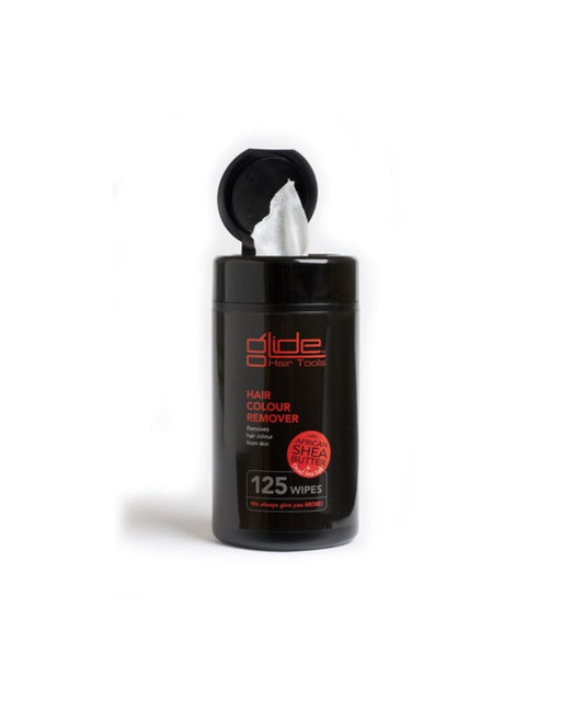 GLIDE Hair Colour Remover Wipes - 125 per tub Bio-degradable