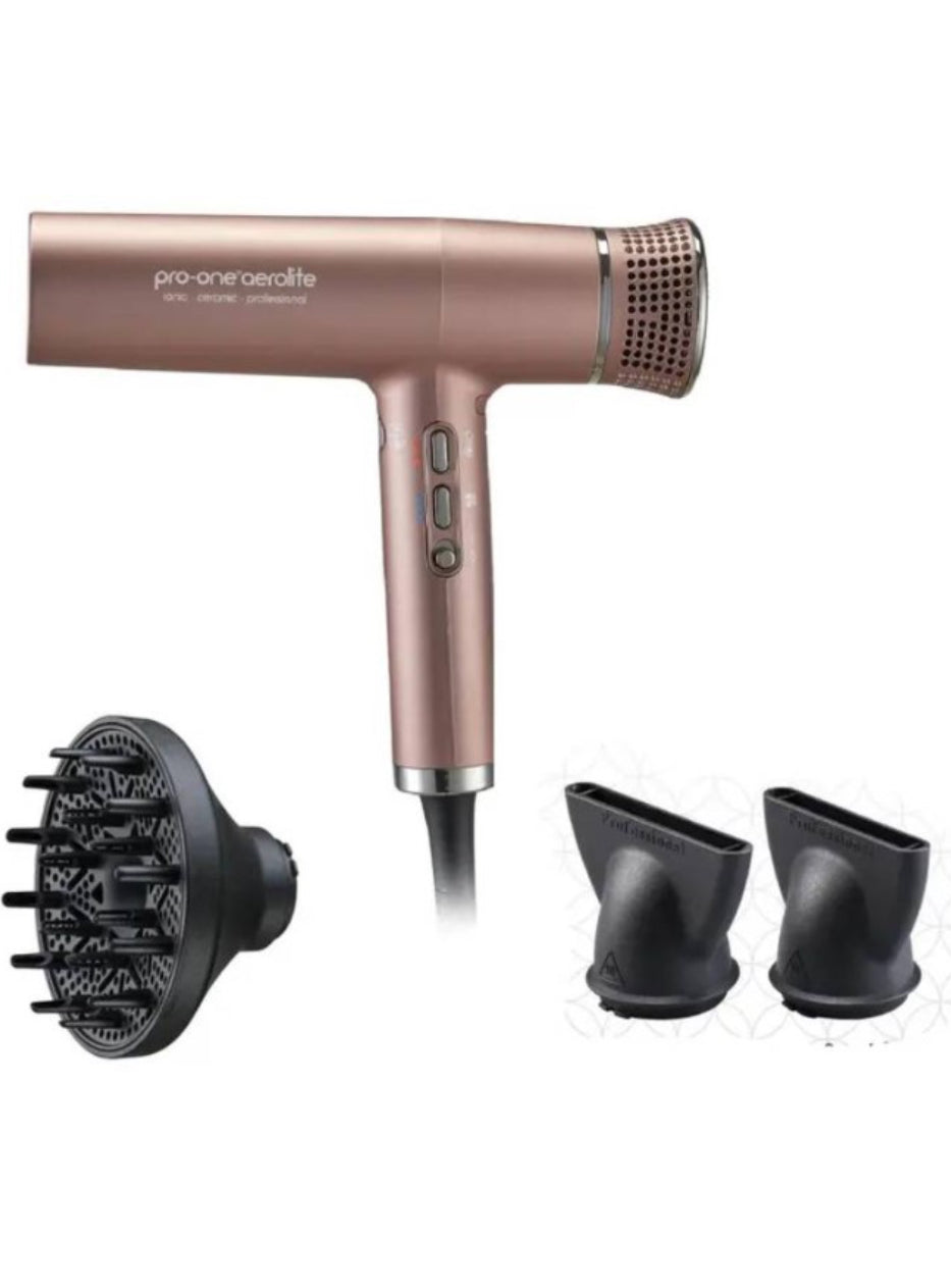 Pro 1 Aerolite Hairdryer ROSE GOLD