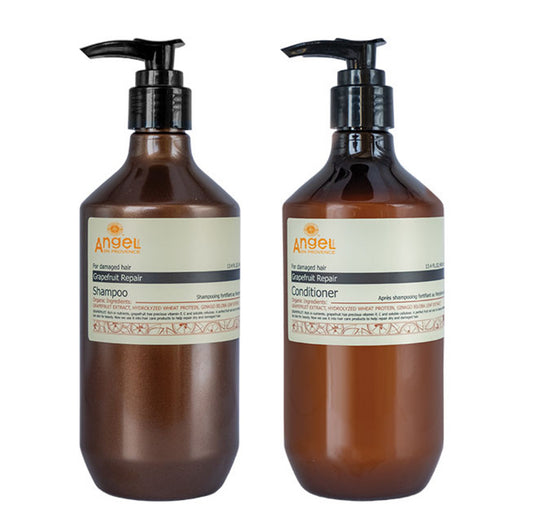 Angel Grapefruit Straighten for Straight Hair Duo