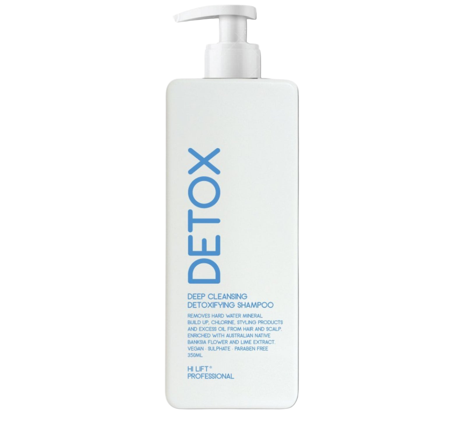 Hi lift Detox shampoo bottle
