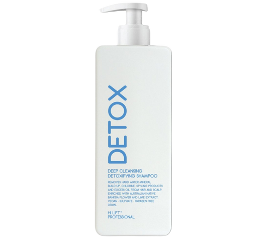Hi lift Detox shampoo bottle
