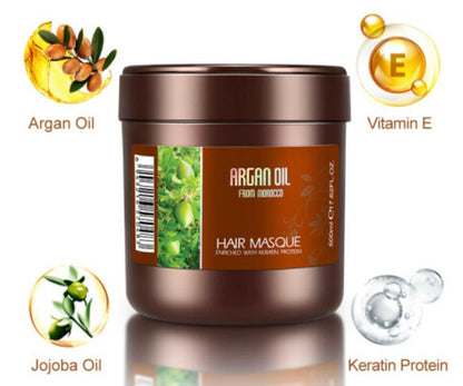 Morocco Argan Oil Hair Masque (Keratin Protein Mask) 200 ml