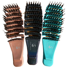 Load image into Gallery viewer, Scream-Free™ Palm Hair Brush: Palm Flexi
